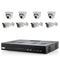 2TB NVR Mix Bundle with 4x MicroBullet's & 4x MegaBall's